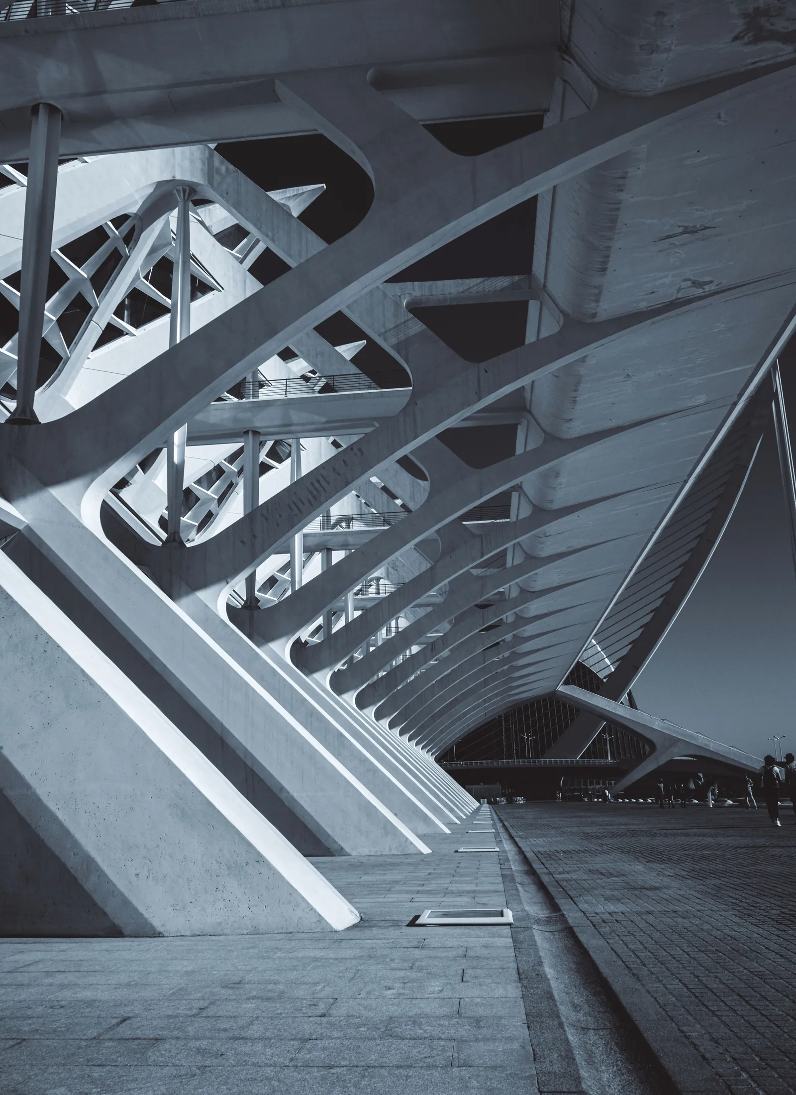 Detalle estructural de una infraestructura de obra civil